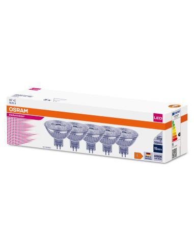 ŻARÓWKA 5-PAK Parathom MR16 35 3.8W 4000K 36° 350LM GU5.3 GLASS 