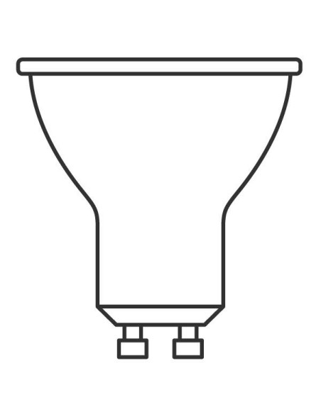 ŻARÓWKA LED LVPAR16 35 2,8W 6500K zimna biała  230LM 120° GU10 EUE 