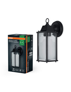 KINKIET ZEWNĘTRZNY ENDURA CLASSIC LANTERN SQ M E27 IP43 KINKIET ALU CZARNA 