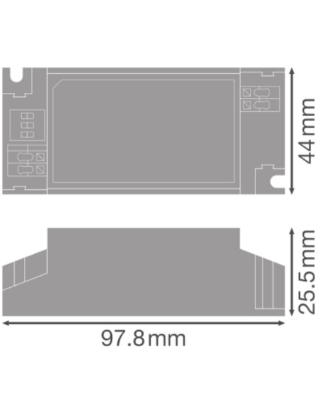 ZASILACZ DR DS P 30/220-240/700 LED DRIVER STAŁOPRĄDOWY Z PRZEŁĄCZNIKIEM DIP 