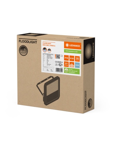 NAŚWIETLACZ FLOOD LED 100 P 69W/53W 10000LM/8000LM PS 6500K SY100 BK IP66 GEN4