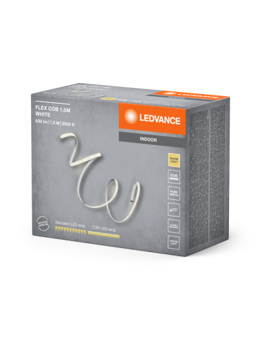 TAŚMA FLEX COB 7,5W 830 620LM 1,5M IP20 PASEK COB 