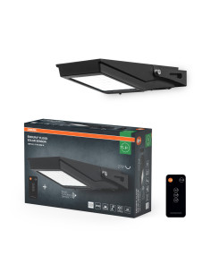 NAŚWIETLACZ ENDURA FLOOD SOLAR SENSOR REM 10W 4000K neutralna biała 1200LM BK 
