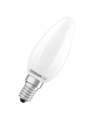 ŻARÓWKA LED STAR RF CLB40 3,4W 6500K zimna biała E14 GL FR 470LM 
