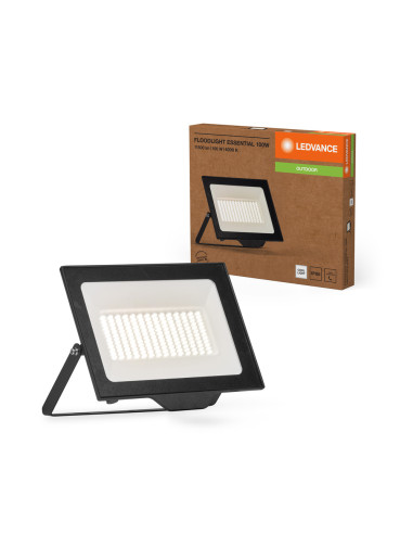 NAŚWIETLACZ FLOOD ESSENTIAL 100W 4000K neutralna biała 10000LM BK IP65 