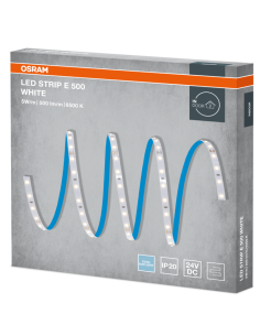 TAŚMA LS E-500/865/5 6500K zimna biała 25W 24V 2500LM LED STRIP ECO IP20 PASEK LED