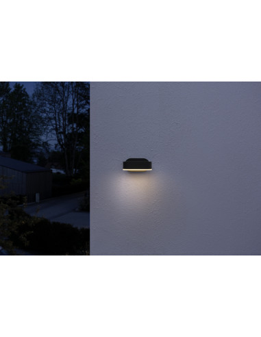 KINKIET ZEWNĘTRZNY ENDURA STYLE MINI SPOT I 8W 3000K 410LM IP44 GRAY