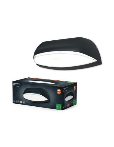 ENDURA STYLE WIDE 12W/3000K 530LM KINKIET DARK GREY