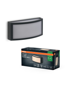 KINKIET ZEWNĘTRZNY ENDURA CLASSIC IP65 CUADRA E27 WALL DARK GRAY 