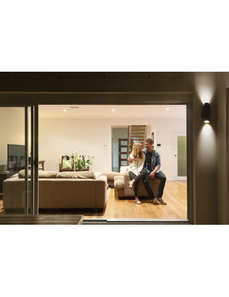 KINKIET ZEWNĘTRZNY ENDURA CLASSIC CANNON WALL UPDOWN GU10 IP44 ALU GY 