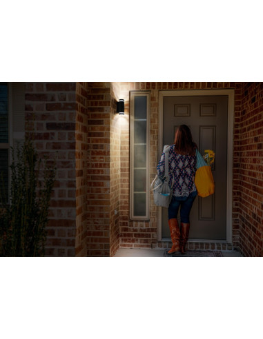 KINKIET ZEWNĘTRZNY ENDURA CLASSIC BEAM GAP WALL UPDOWN GU10 IP44 ALU GY 