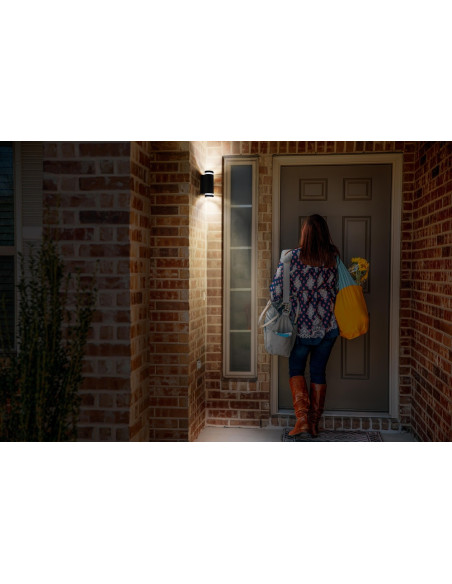 KINKIET ZEWNĘTRZNY ENDURA CLASSIC BEAM GAP WALL UPDOWN GU10 IP44 ALU GY 