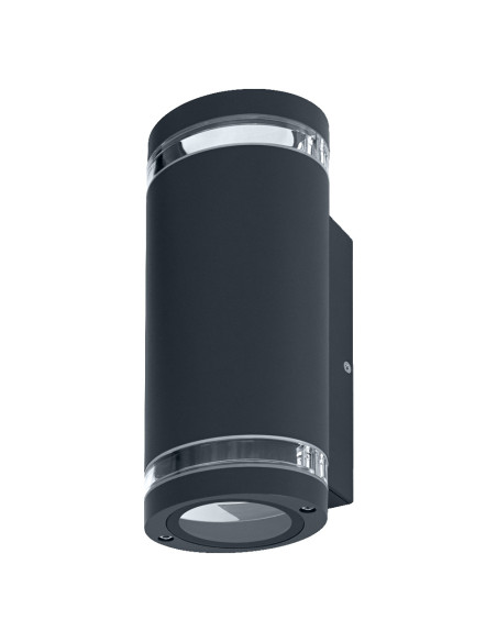 KINKIET ZEWNĘTRZNY ENDURA CLASSIC BEAM GAP WALL UPDOWN GU10 IP44 ALU GY 