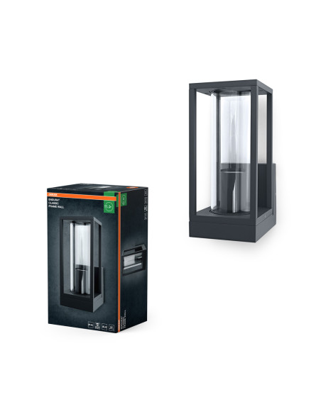 KINKIET ZEWNĘTRZNY ENDURA CLASSIC FRAME WALL E27 IP44 ALU DG 