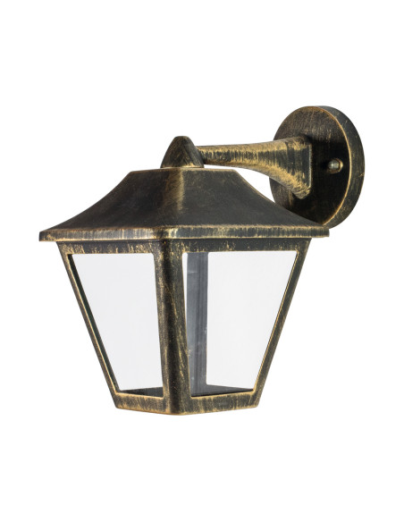 KINKIET ZEWNĘTRZNY ENDURA CLASSIC TRADITION DOWN ALU E27 GOLD 