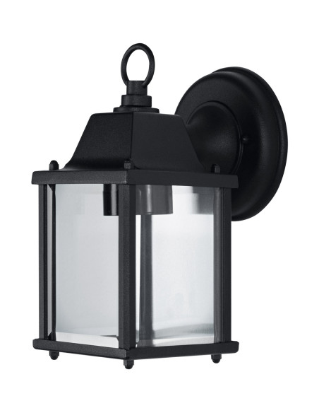 KINKIET ZEWNĘTRZNY ENDURA CLASSIC LANTERN SQ S E27 IP43 ALU CZARNY 