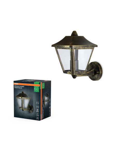 KINKIET ZEWNĘTRZNY ENDURA CLASSIC TRADITION UP ALU E27 GOLD 