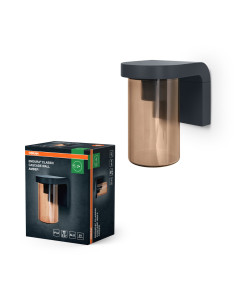 KINKIET ZEWNĘTRZNY ENDURA CLASSIC CASCADE WALL E27 AMBER 