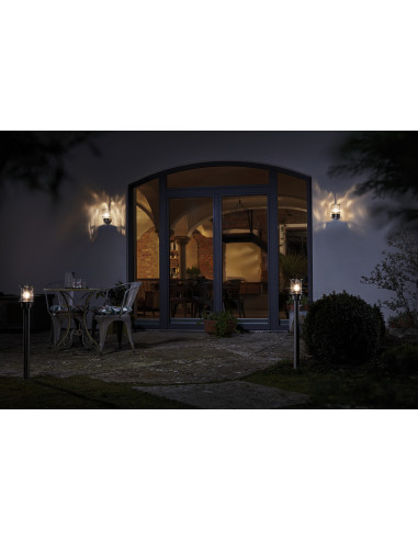 SŁUPEK OGRODOWY ENDURA CLASSIC POST E27 IP44 55CM STAL NIERDZEWNA 