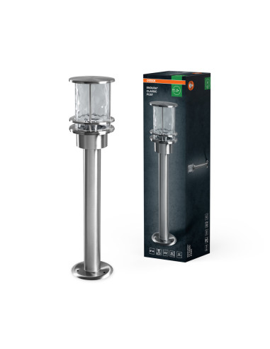 SŁUPEK OGRODOWY ENDURA CLASSIC POST E27 IP44 55CM STAL NIERDZEWNA 