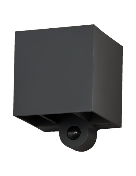 KINKIET ZEWNĘTRZNY ENDURA STYLE ADJUSTABLE BEAM SENSOR USB 2,5W 3000K 180LM DARK GRAY 