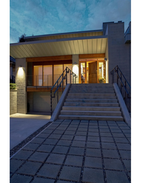 KINKIET ZEWNĘTRZNY ENDURA CLASSIC SQUARE DOWN GU10 IP44 KINKIET BLACK 