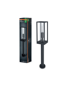 SŁUPEK OGRODOWY ENDURA CLASSIC FRAME 60CM E27 IP44 ALU GY 