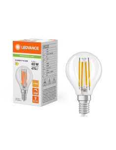 ŻARÓWKA LED P CLP40 DIM 3,4W 2700K ciepła biała  E14 FIL CL 470LM 

