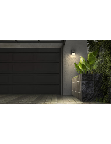 KINKIET ZEWNĘTRZNY SOLAR ENDURA STYLE TURN WALL SENSOR 10W 3000K 