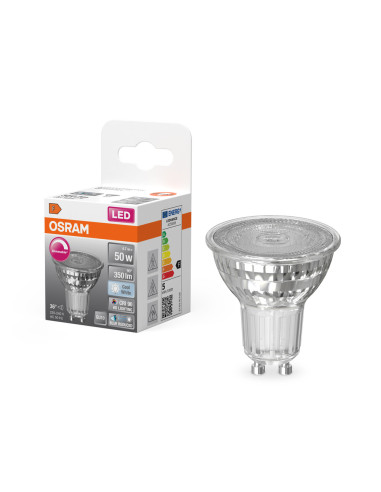 ŻARÓWKA LED SUPERSTAR PAR16 50 36° DIM 4,7W 4000K neutralna biała CRI90 350LM GU10  