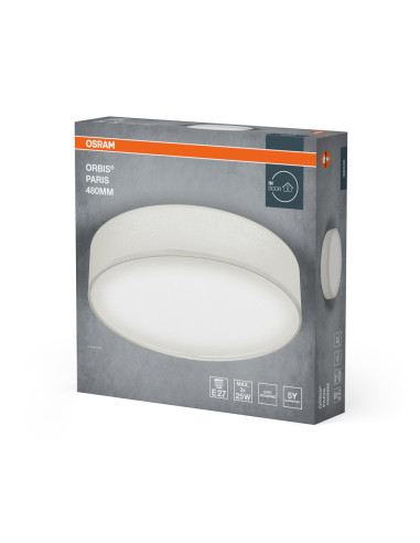 PLAFON LED ORBIS PARIS 480 3XE27 WT 