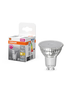 ŻARÓWKA LED SUPERSTAR PAR16 50 120° DIM 4,1W 2700K ciepła biała CRI90 GU10 350LM GLASS 