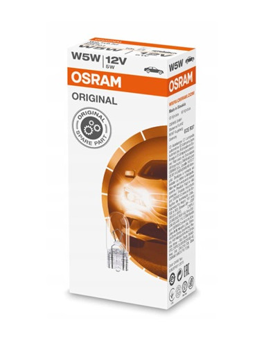 ŻARÓWKA SAMOCHODOWA 2825 5W 12V W2.1X9.5D W5W ŻAR. SAM. 