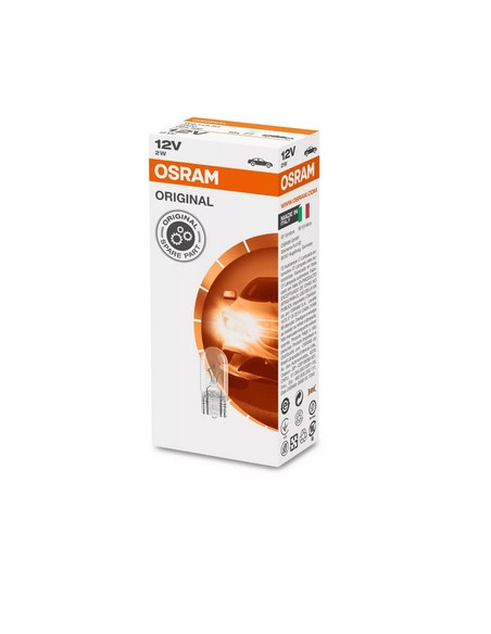 ŻARÓWKA SAMOCHODOWA 2820 2W 12V W2.1X9.5D 