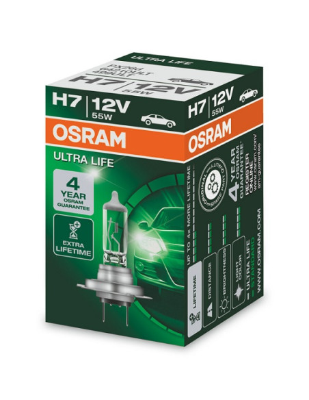 ŻARÓWKA SAMOCHODOWA 64210ULT 55W 12V PX26D H7 