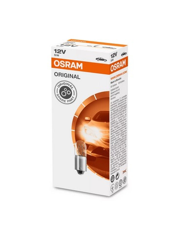 ŻARÓWKA SAMOCHODOWA 3860 5W 12V BA9S 