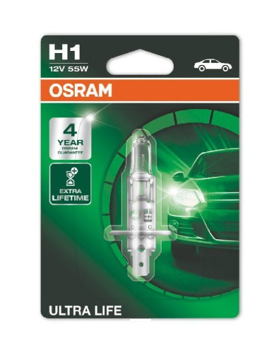 ŻARÓWKA SAMOCHODOWA 64150ULT/1BL 55W 12V P14.5S H1 