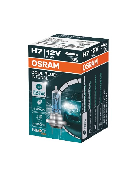 ŻARÓWKA SAMOCHODOWA 64210CBN 55W 12V PX26D H7 COOL BLUE INTENSE NEXT GEN.