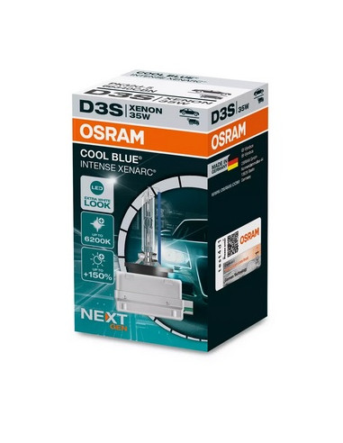 ŻARÓWKA SAMOCHODOWA 66340CBN 35W PK32D-5 D3S XENARC COOL BLUE INTENSE NEXT GEN. 