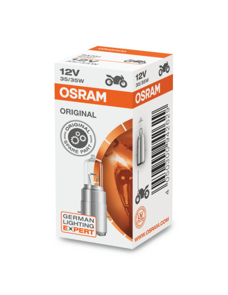 ŻARÓWKA DO MOTOCYKLI 64327 35/35W 12V BA20D S2 