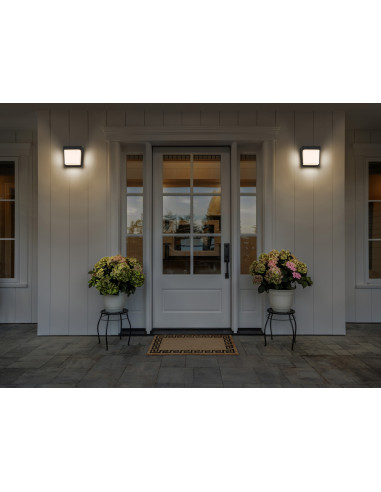 KINKIET ZEWNĘTRZNY Endura Style IP65 IHSAN WALL Dark Gray 