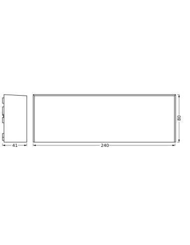 KINKIET ZEWNĘTRZNY Endura Style IP65 IVO WALL Dark Gray 