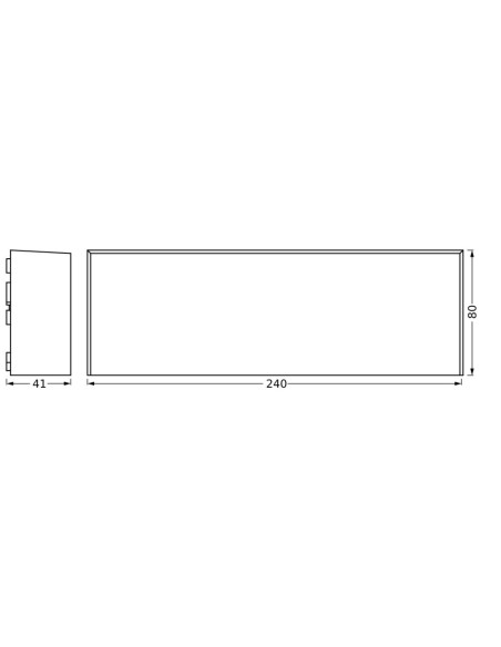 KINKIET ZEWNĘTRZNY Endura Style IP65 IVO WALL Dark Gray 