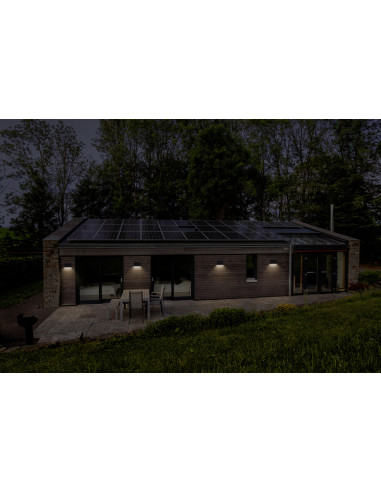 KINKIET ZEWNĘTRZNY Endura Style IP65 ILJA WALL Dark Gray 