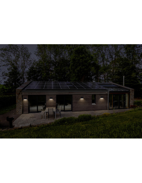 KINKIET ZEWNĘTRZNY Endura Style IP65 ILJA WALL Dark Gray 