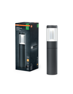 SŁUPEK OGRODOWY ENDURA STYLE LANTERN MODERN 50CM 12W DARK GRAY 