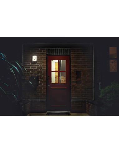 KINKIET ZEWNĘTRZNY Endura Style Entrance WALL Sensor Dark Gray 