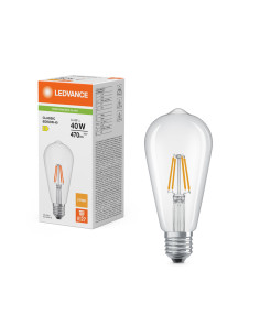 ŻARÓWKA LED P EDISON 40 3,4W 2700K ciepła biała E27 FIL CL 470LM 