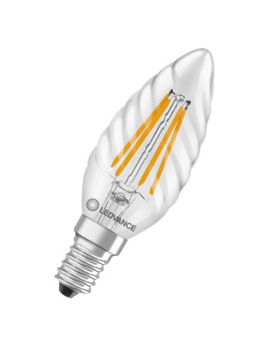 ŻARÓWKA LED P CLBW40 3,4W 2700K ciepła biała E14 FIL CL 470LM 