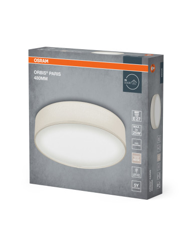 PLAFON LED ORBIS PARIS 480 3XE27 BG 